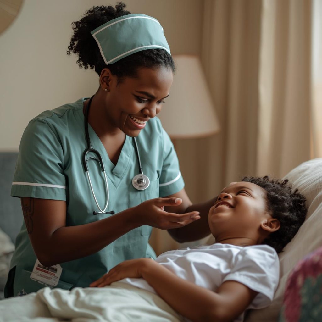 realistic home care → “heart”, “home”, “nurse” nigerians